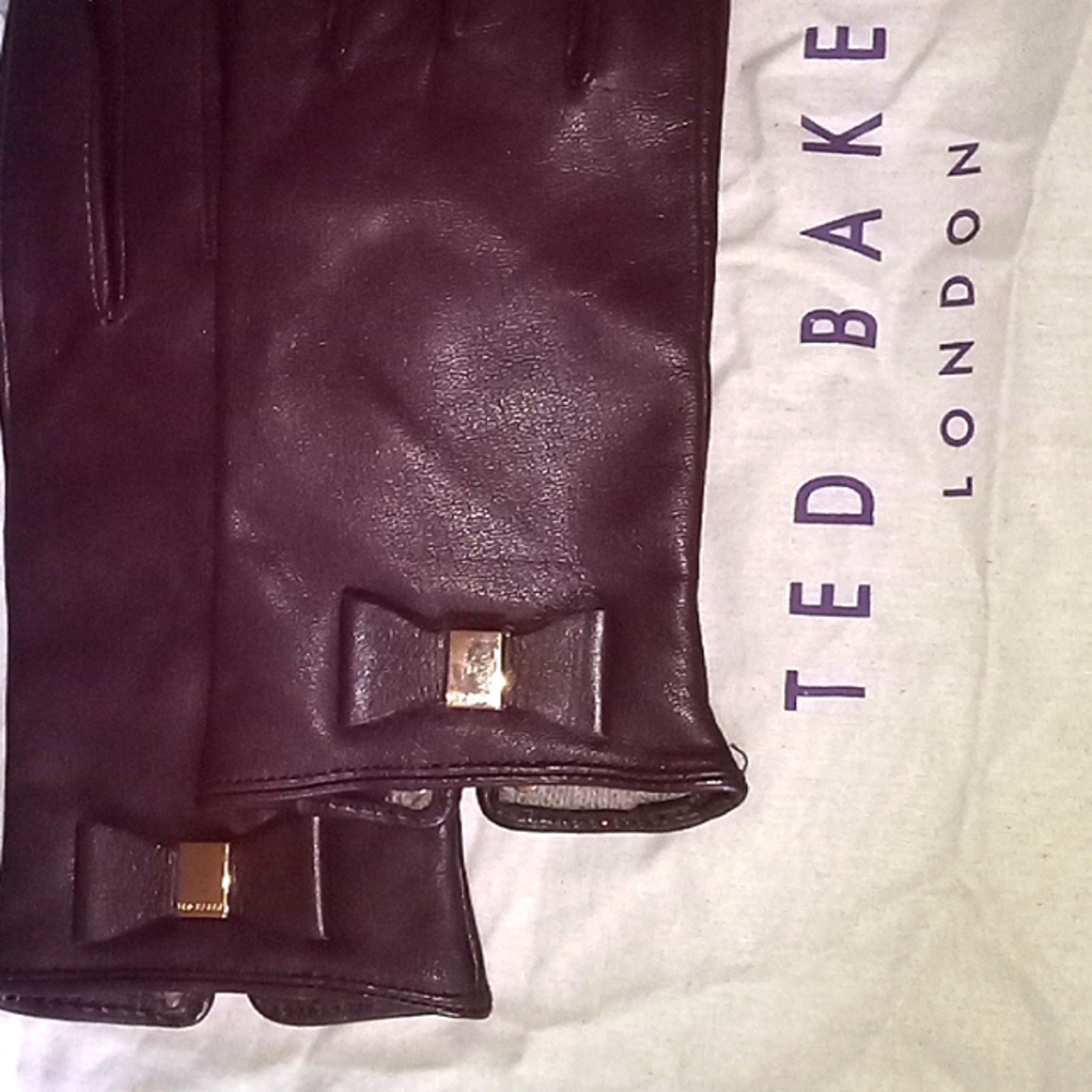 Ted Baker Leather Gloves